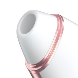 Satisfyer Stimulateur de clitoris connecté Love Triangle Satisfyer Blanc